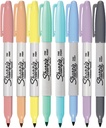 8 Plumones Marcador Permanente Sharpie Colores Vintage