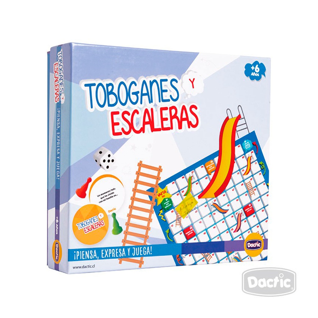 3 Juegos Didáctico Escalera Tobogán + Emociones + Pregúntame
