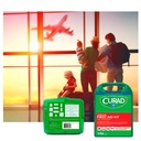 Botiquin Primeros Auxilios, Viajes, Auto Curad 75 Piezas