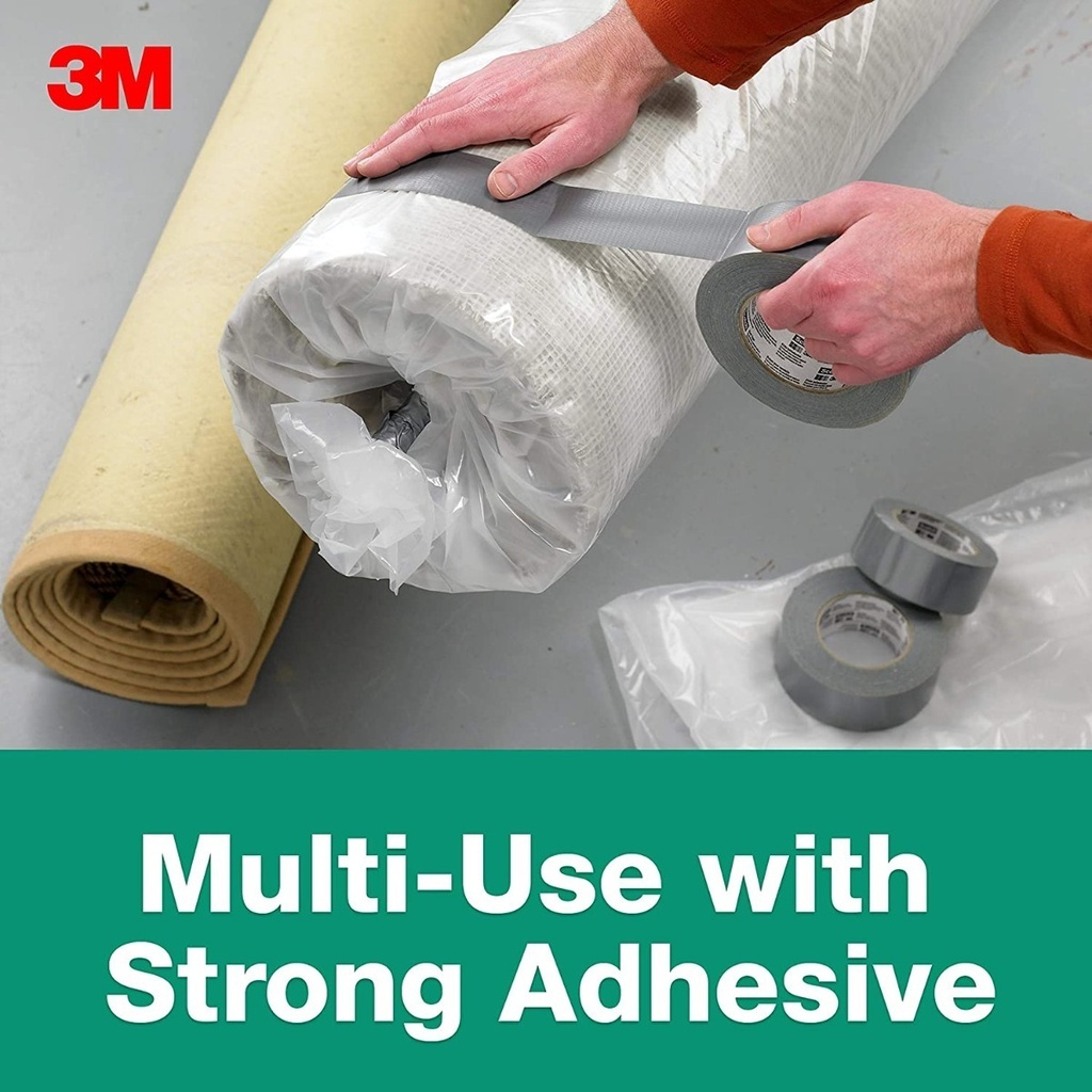 3m Cinta Multiuso / Americana, Gris Duct Tape 27,4mt X 48mm