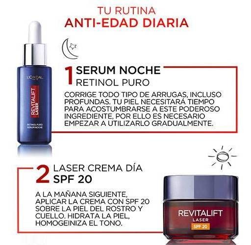 Serum Facial Noche Revitalift Retinol 30Ml Loreal