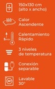 Calientacamas Flexy heat CIE